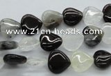 COZ24 15.5 inches 10*10mm heart opal quartz beads wholesale