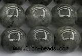 CPC712 15 inches 10mm round phantom quartz gemstone beads