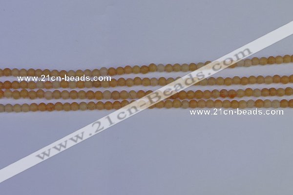 CPI300 15.5 inches 4mm round matte red aventurine beads wholesale