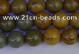 CPJ453 15.5 inches 10mm round wildhorse picture jasper beads