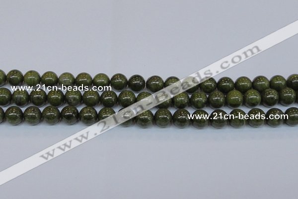 CPY754 15.5 inches 12mm round pyrite gemstone beads wholesale