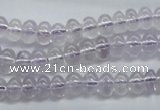 CRB01 15.5 inches 5*8mm rondelle amethyst gemstone beads