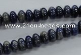 CRB20 15.5 inches 5*8mm rondelle sodalite gemstone beads