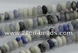 CRB21 15.5 inches 3*6mm rondelle sodalite gemstone beads