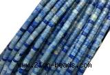 CRB4151 15 inches 2*4mm heishi blue aventurine jade beads wholesale