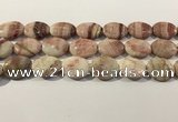 CRC1079 15.5 inches 18*25mm oval rhodochrosite beads wholesale
