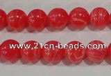 CRC503 15.5 inches 10mm round synthetic rhodochrosite beads