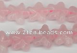 CRG25 15.5 inches 16*16mm star rose quartz gemstone beads wholesale