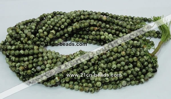CRH98 15.5 inches 6mm round rhyolite beads wholesale