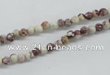 CRM11 15.5 inches 4mm round red mud jasper beads wholesale