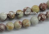 CRM14 15.5 inches 8mm round red mud jasper beads wholesale