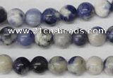 CRO120 15.5 inches 8mm round sodalite gemstone beads wholesale