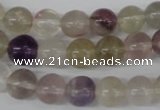 CRO135 15.5 inches 9mm round fluorite gemstone beads wholesale