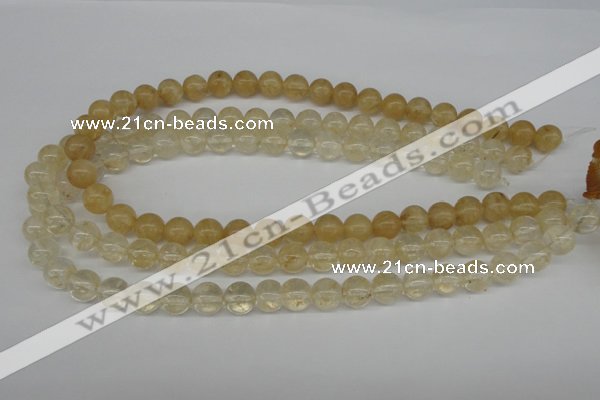 CRO255 15.5 inches 10mm round watermelon yellow beads wholesale