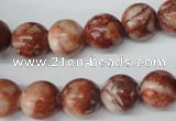 CRO282 15.5 inches 12mm round jasper gemstone beads wholesale