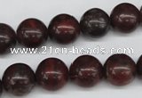 CRO318 15.5 inches 12mm round brecciated jasper beads wholesale