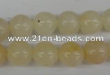 CRO351 15.5 inches 12mm round yellow aventurine beads wholesale