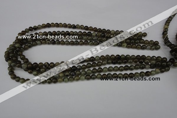 CRO37 15.5 inches 6mm round labradorite gemstone beads wholesale