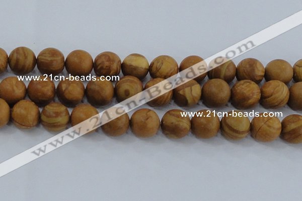 CRO556 15.5 inches 14mm round grain stone beads wholesale