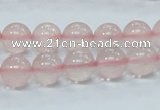 CRQ52 15.5 inches 10mm round natural rose quartz beads wholesale