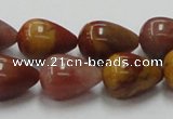 CRS07 15.5 inches 13*18mm teardrop rainbow stone beads wholesale