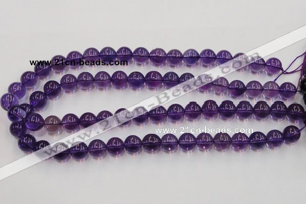 CSA06 15.5 inches 12mm round synthetic amethyst beads wholesale