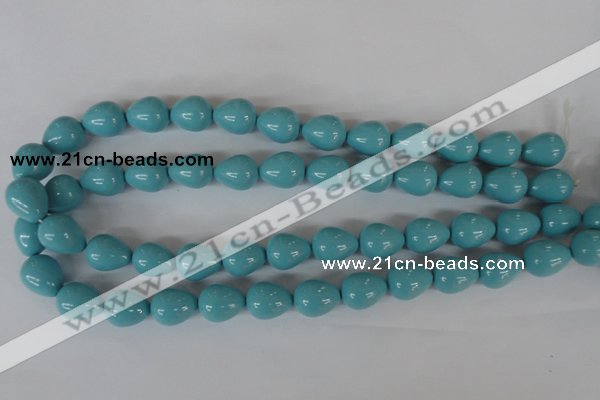 CSB112 15.5 inches 11*15mm teardrop shell pearl beads wholesale