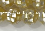CSB4021 15.5 inches 12mm ball abalone shell beads wholesale