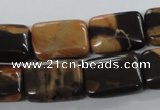 CSN05 15.5 inches 13*18mm rectangle new snake skin jasper beads