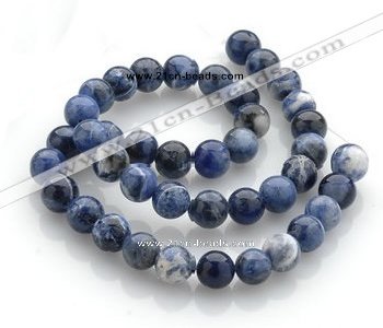 CSO02 15 inches 10mm round sodalite gemstone beads wholesale