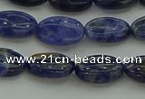 CSO678 15.5 inches 8*12mm oval sodalite gemstone beads