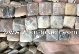 CSS425 15.5 inches 20*20mm square sunstone beads wholesale