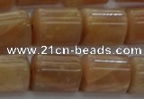 CTB510 15.5 inches 10*13mm triangle moonstone beads wholesale