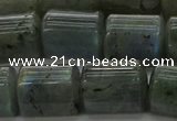 CTB514 15.5 inches 10*13mm triangle A grade labradorite beads wholesale
