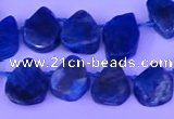 CTD3875 Top drilled 8*10mm - 10*12mm freeform apatite beads
