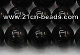CTE1606 15.5 inches 16mm round AB grade black tiger eye beads