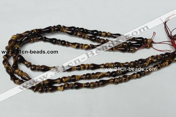 CTE170 15.5 inches 10*28mm yellow tiger eye gemstone beads
