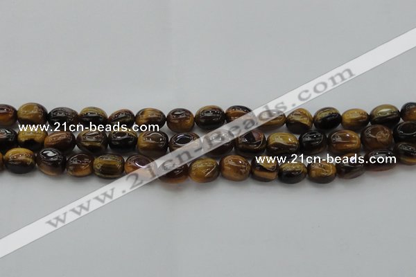 CTE1708 15.5 inches 10*14mm nuggets yellow tiger eye beads