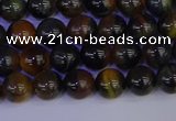 CTE1801 15.5 inches 6mm round blue iron tiger beads wholesale