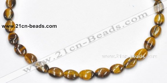 CTE20 15.5 inches oval 13*18mm yellow tiger eye beads Wholesale