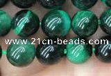 CTE2051 15.5 inches 6mm round green tiger eye beads wholesale