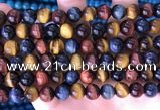CTE2213 15.5 inches 12mm round colorful tiger eye beads wholesale