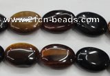 CTE61 15.5 inches 13*18mm oval mixed tiger eye gemstone beads