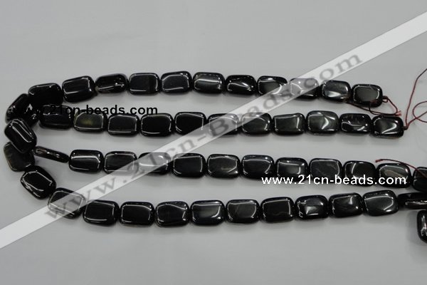 CTE72 15.5 inches 13*18mm rectangle blue tiger eye gemstone beads
