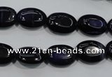 CTE951 15.5 inches 10*14mm oval dyed blue tiger eye beads wholesale