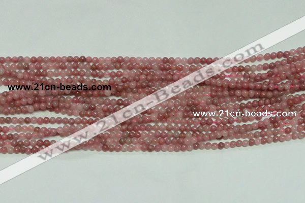 CTG140 15.5 inches 3mm round tiny rhodochrosite gemstone beads wholesale