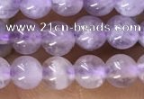 CTG1585 15.5 inches 4mm round lavender amethyst beads wholesale