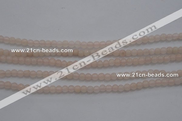 CTG258 15.5 inches 3mm round tiny peach stone beads wholesale