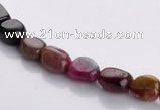 CTO07 5*8mm 15.5 inches freeform natural tourmaline beads