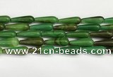 CTR432 15.5 inches 10*30mm teardrop agate beads wholesale